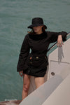 IVY BLACK LONG SLEEVE TOP