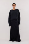 CHARLI INK SATIN MAXI SKIRT