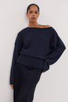 JULES INK LONG SLEEVE KNIT TOP