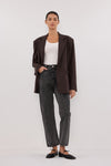FINN WASHED BLACK TWISTED SEAM JEAN